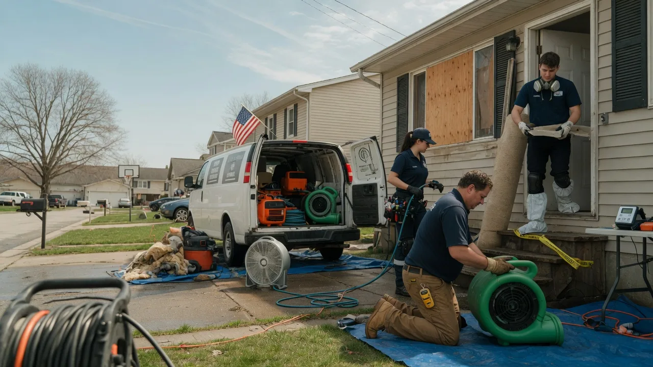 Water Damage Restoration in Dover, ID near me